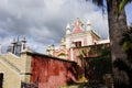 Exterior view of historic palace of Estoi near Faro, Portugal, now a luxury hotel Royalty Free Stock Photo