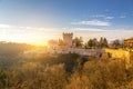 Exterior view of the historical Alcazar of Segovia, Spain