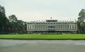 Exterior view of the Independence Palace in Saigon, Vietnam Ho Chi Minh City