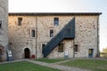 Exterior view of Luigi Marzoli Arms and Armor Museum in Brescia, Italy