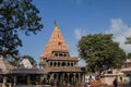 Exterior view of Mahakaleshwar Temple, Ujjain, Madhya Pradesh, India, Asia Royalty Free Stock Photo