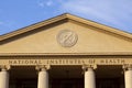 Exterior view of the main historic building Building 1 of National Institutes of Health NIH