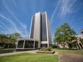 Exterior view of the Millikan Library in Caltech Royalty Free Stock Photo