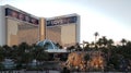 exterior view of the Mirage Hotel in the city of Las Vegas, Nevada at day