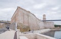 Exterior view of Mucem Museum, Marseille, France Royalty Free Stock Photo