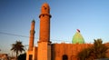 Exterior view of Nasiriyah mosque, Iraq Royalty Free Stock Photo