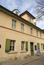 Exterior view of Nietzsche Haus in Naumburg