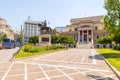 Exterior view of the old Greek Parliament House in Athens Royalty Free Stock Photo