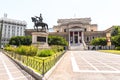 Exterior view of the old Greek Parliament House in Athens Royalty Free Stock Photo