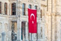 Exterior view of Ortakoy Mosque near bosphorus Royalty Free Stock Photo