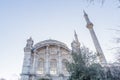 Exterior view of Ortakoy Mosque near bosphorus Royalty Free Stock Photo