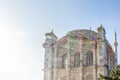 Exterior view of Ortakoy Mosque near bosphorus Royalty Free Stock Photo