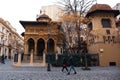 Exterior View of Stavropoleos Church Royalty Free Stock Photo