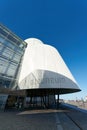 Exterior view of the Ozeaneum, the popular maritime museum in Stralsund