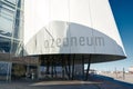 Exterior view of the Ozeaneum, the popular maritime museum in Stralsund