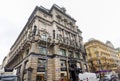 Exterior view of the Palais Equitable building located on the Stock im Eisen square in Vienna, the capital of Austria. May 2023