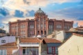 Exterior view of the Phanar Greek Orthodox College, Ozel Fener Rum Lisesi, Istanbul, Turkey