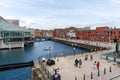 Exterior view of Princes Quay shopping centre in the city of Kingston upon Hull, UK