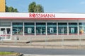 Exterior view of Rossmann drugstore