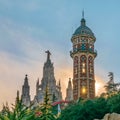 Sacred Heart Jesus Temple, Barcelona, Spain Royalty Free Stock Photo