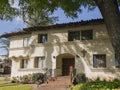 Exterior view of the San Gabriel Mission area