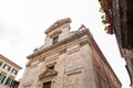 Exterior view of San Martino Church next to La Loggia in Siena, Italy Royalty Free Stock Photo