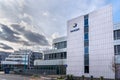 Exterior view of the Sanofi head office building, Gentilly, France