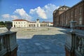 Exterior view of the Savoy Reggia of Venaria Reale and gardens a UNESCO World Heritage Site