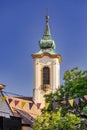 Exterior view of the Serbian Orthodox church located in Szentendre, Hungary Royalty Free Stock Photo