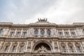 Exterior view of the Supreme Court in Rome, Italy Royalty Free Stock Photo