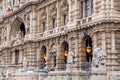 Exterior view of the Supreme Court in Rome, Italy Royalty Free Stock Photo