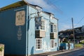 An exterior view of the 18th Century West Bay Hotel in the coastal settlement West Bay, Dorset, UK