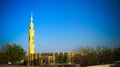 Exterior view to Abri mosque, Sudan Royalty Free Stock Photo