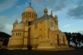 Exterior view to Cathedrale Notre Dame d`Afrique at Algiers, Algeria Royalty Free Stock Photo