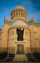 Exterior view to Cathedrale Notre Dame d`Afrique at Algiers, Algeria Royalty Free Stock Photo