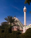 Exterior view to Fatima mosque, Kuwait Royalty Free Stock Photo