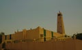 Exterior view to Grand mosque of Dosso , Niger Royalty Free Stock Photo