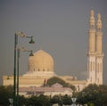 Exterior view to Jumeirah Mosque in Dubai, UAE Royalty Free Stock Photo