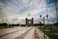 Exterior view to Monument de le independance, Lome, Togo Royalty Free Stock Photo