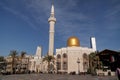 The exterior view to mosque of Mohammed bin Abdul Rahman at Kuwait city, Kuwait