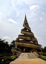 Exterior view to the Reunification Monument, Yaounde, Cameroon