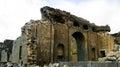 Exterior view to roman Thermae ruin at Philippopolis at Shahbaa, Syria