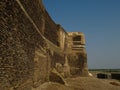 Exterior view to Zabid old fortress in Yemen