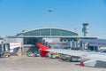 Exterior view of the Toronto Pearson International Airport