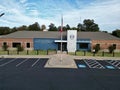 Exterior view of the Van Buren Police Department building in the city of Van Buren, Arkansas