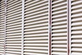 Exterior view of warehouse building. vent wall pattern Royalty Free Stock Photo