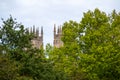 Exterior view of York Minster, in York, England Royalty Free Stock Photo