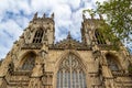 Exterior view of York Minster, in York, England Royalty Free Stock Photo