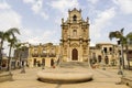 Exterior Views of Chiesa del Carmine in FloridiÃÂ­a, Province of Syracuse Royalty Free Stock Photo