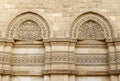 Exterior wall of Al-Hakim mosque ,Cairo, Egypt. Royalty Free Stock Photo